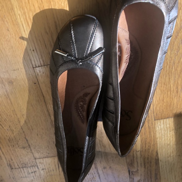 Metallic brown Söfft flats - Picture 3 of 5